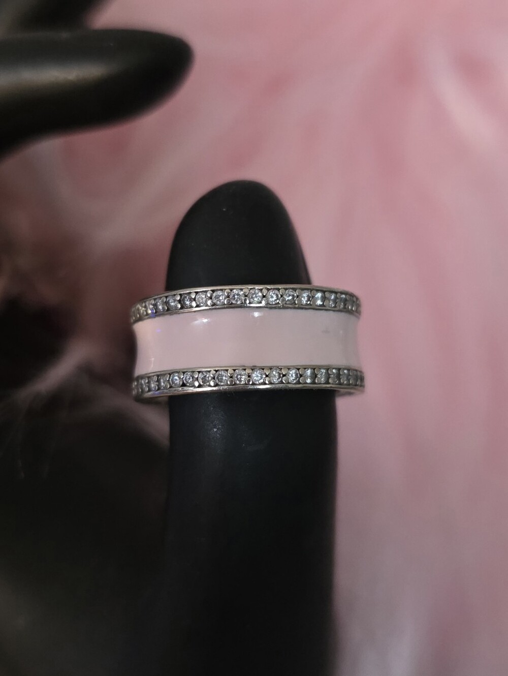 PANDORA PINK RING